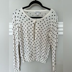 Forever 21 Polka Dot Cardigan